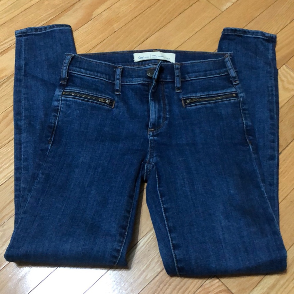 Gap True Skinny Ankle Jeans 24R
